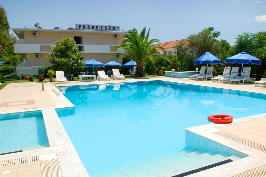 Francisco Beach Hotel Ájosz Andréasz Kültér fotó