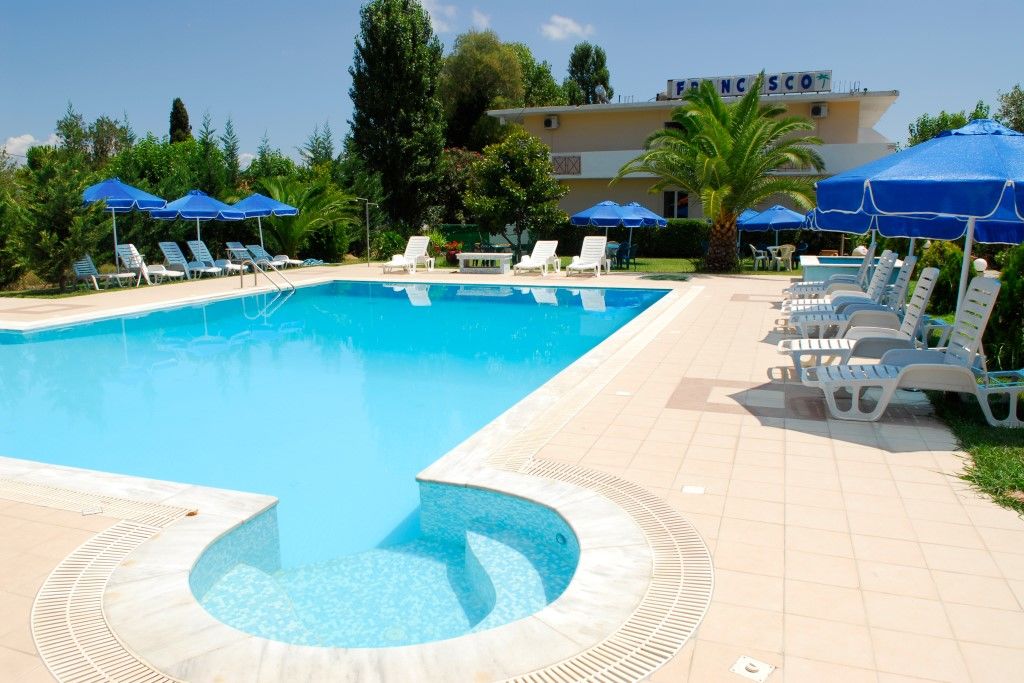 Francisco Beach Hotel Ájosz Andréasz Kültér fotó